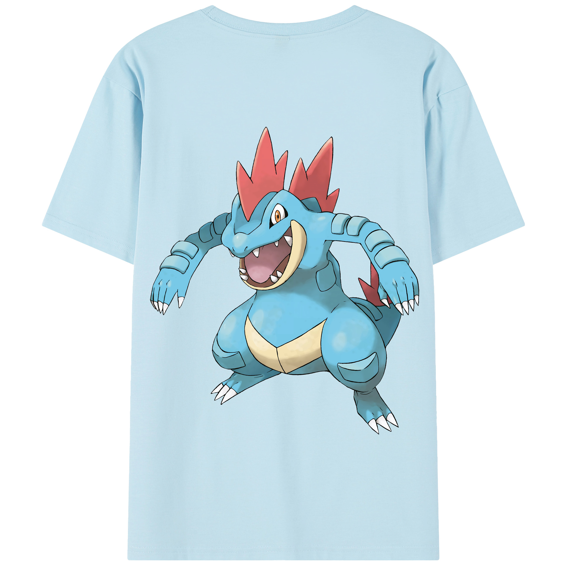 （画像用） ポケットモンスター Pokémon 綿100％半袖Tシャツ（背面プリント）